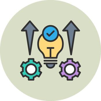 Knowledge Development Isometric Web Illustration Graphic vector