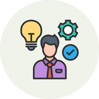 Competence Web Style Graphic Badge vector