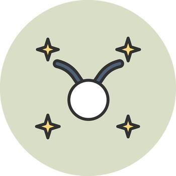 Tauro estructura metálica aplicación interfaz diseño vector