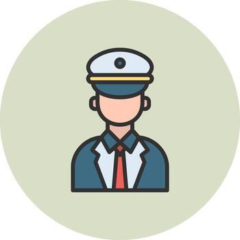 Captain Smooth User Interface Symbol vector