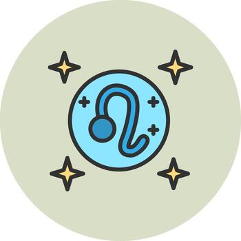 Leo Sharp Edge Visual Object vector