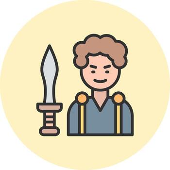 Theseus Simplified Design UI Piece vector