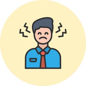 Sadness Coded User Interface Symbol vector