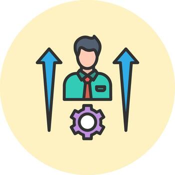 Personal Development Business App Graphic Form vector