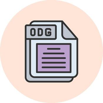 ODG Sharp Edge Visual Object vector