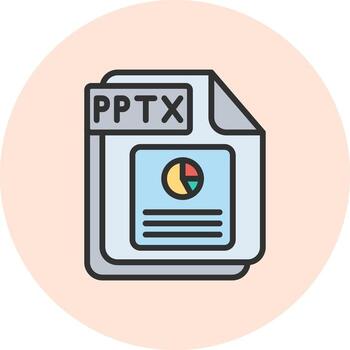 pptx codificado usuario interfaz símbolo vector