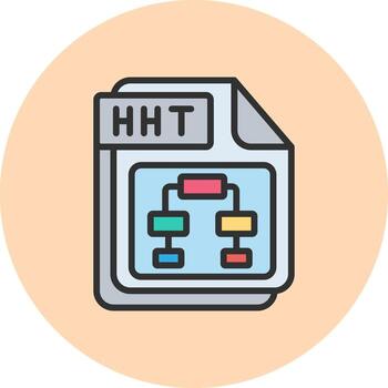 HHT App-Based Interface Graphic Element vector