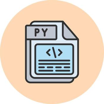 PY Outlined Frame UI Object vector