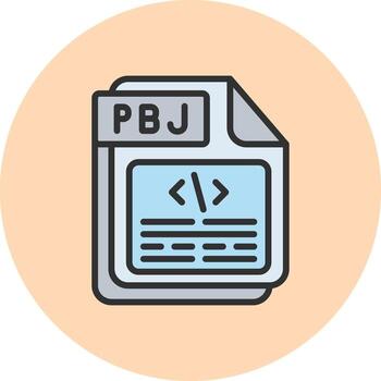 PBJ Sharp Edge Visual Object vector