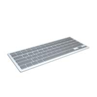 sem fio teclado 3d ilustração png