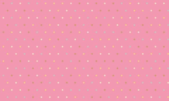 Delightful pink background adorned with a subtle, repeating pattern of tiny, pastel dots. Perfect for adding a touch of feminine charm to websites, stationery, or packaging. vector