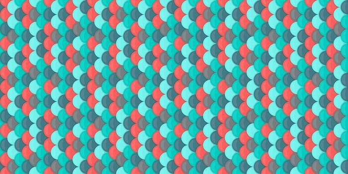 A colorful pattern with red and blue squares vector