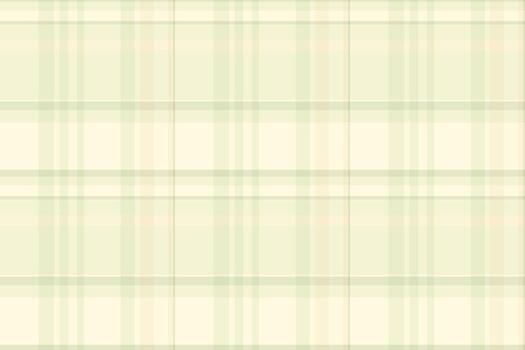 Unique plaid check, sketch textile background pattern. Postcard fabric tartan seamless texture in light and light yellow colors. vector