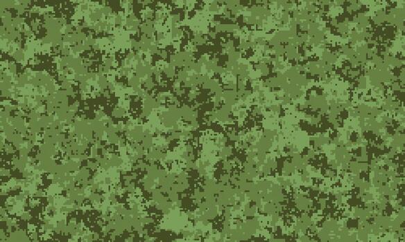 resumen camuflaje modelo en apagado verduras y marrones Perfecto para antecedentes, texturas, o diseño elementos evocando temas de naturaleza, militar, o ocultación. vector