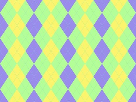 vibrante pastel argyle modelo antecedentes. Perfecto para sitios web, presentaciones, o agregando un toque de juguetón sofisticación a tu diseños vector