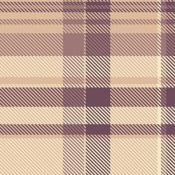sutil beige y color de malva tartán modelo. elegante, versátil diseño Perfecto para textil huellas dactilares, sitio web antecedentes, o Moda ilustraciones. evoca calor, sofisticación, y un toque de rústico encanto. vector