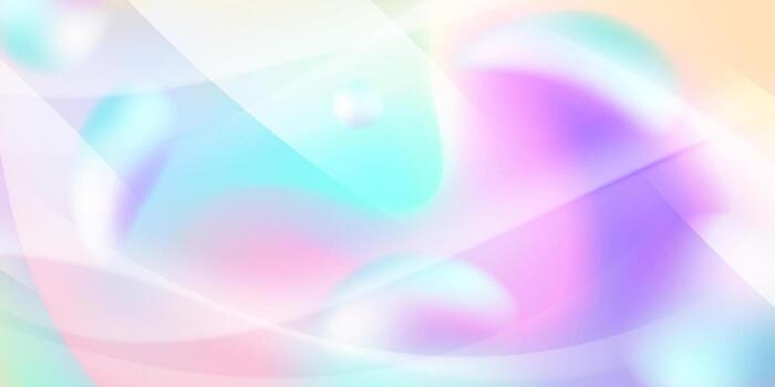 Abstract background with colorful bubbles and swirls vector