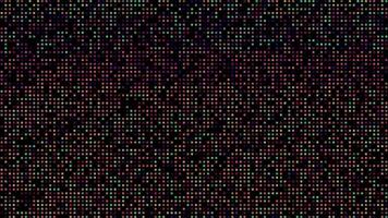 un' computer schermo con molti diverso colorato puntini video
