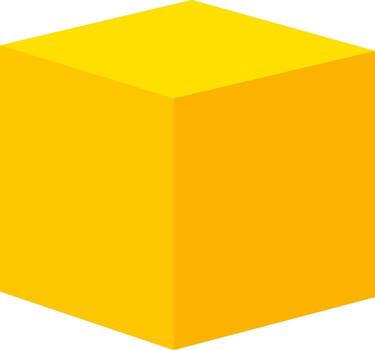 Cube Block Toy Illustration vector