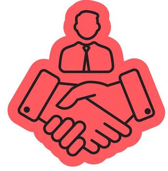 Settlement Icon solid vector