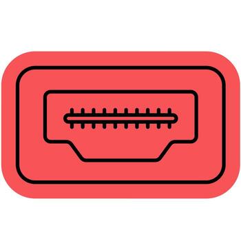 Multimedia Input Port vector