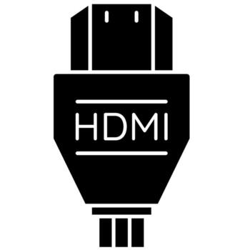 HDMI Input Symbol vector