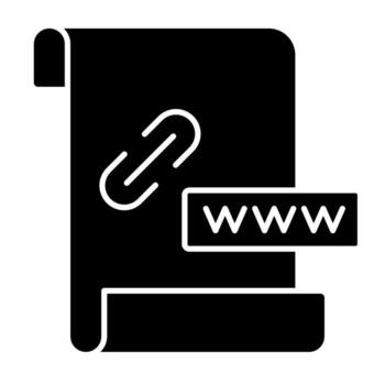 Dynamic URL Icon vector