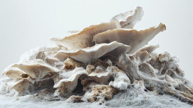 Close-up of mushrooms photo