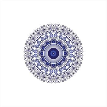 Intricate Cat Mandala Design A Detailed Illustration with Geometric Patterns Suitable for Coloring Pages and Creative Projects cat illustration vector