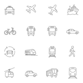 art of two laptops displaying a person with a speech bubble, one in outline and one in solid black vector