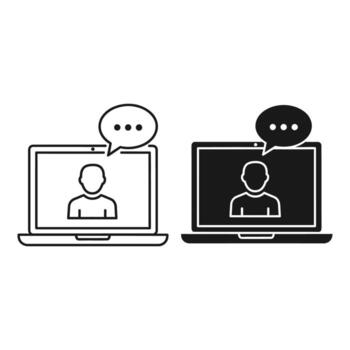 art of a collection of smartphone icons depicting incoming calls and notifications vector