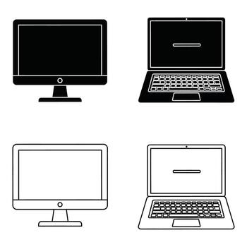 art of a collection of green and gray check marks in circles and squares on a white background vector