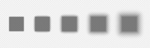 realista cuadrado sombra emitir desde suave cubo forma. sutil ligero y borroso bordes crear resumen blanco Bosquejo. limpiar parte superior vista. Perfecto para moderno pancartas o producto disposición. vector