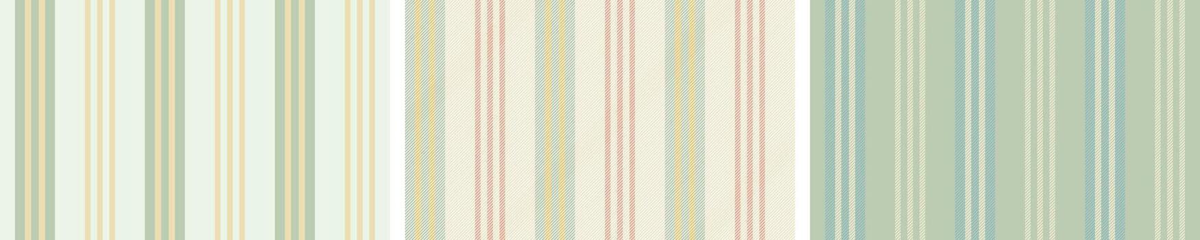 vertical líneas raya modelo. a rayas línea diseño sin costuras para textil impresión, papel tapiz. rayas antecedentes tela textura. vector