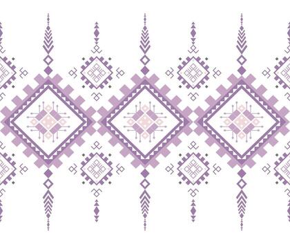 Geometric seamless pattern with abstract shapes vector