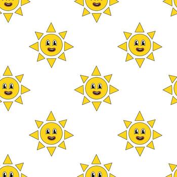 sin costura modelo con sonriente cara Dom. maravilloso estilo antecedentes. vector