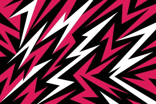 Bold lightning design pattern vector