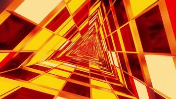 brand tunnel rörelse med roterad se bakgrund vj slinga video