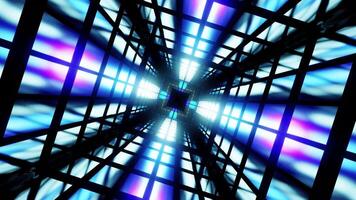 ruotato spazio rispecchiato tunnel sfondo vj ciclo continuo video
