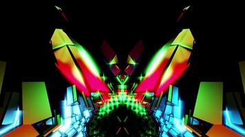 parpadeo multicolor destello caleidoscopio vj lazo antecedentes video