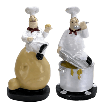 capocuoco figurina impostato illustrare culinario ruoli e compiti entro un' cucina ambientazione la creazione di abile decorativo pezzi aggiungendo fascino e personaggio png