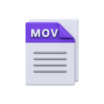mov file, formato, 3d icona. formato per alta qualità media, la modifica, e digitale riproduzione su del desktop e mobile dispositivi. png