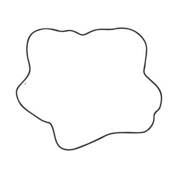 resumen Escribiendo forma con fluido líneas en blanco antecedentes vector