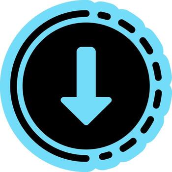 Save to Device solid color vector