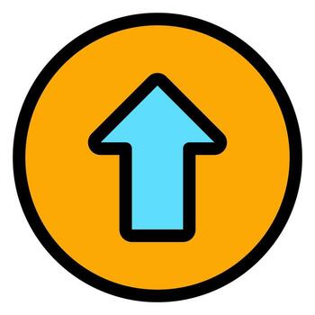 Form Upload Icon vector