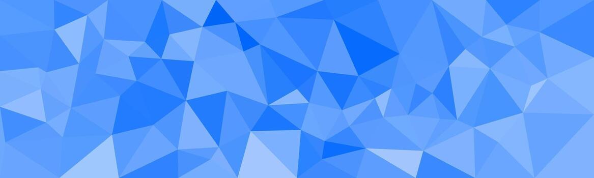 resumen bajo escuela politécnica antecedentes en varios sombras de azul, presentando geométrico triangular patrones con un moderno y dinámica mirar. vector