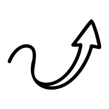 Abstract continuous line spiral design with dynamic movement vector