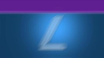 alta calidad cuenta regresiva animación desde 10 a 1 con espejo reflexión digital efecto para edición, presentaciones, y medios de comunicación proyectos video