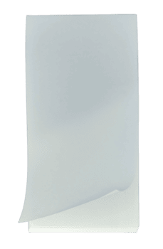 vuoto taccuino con un' curvo foglio di carta a il angolo su trasparente sfondo file png