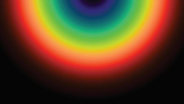 Background Spectrum Color Half Circle Gradient vector